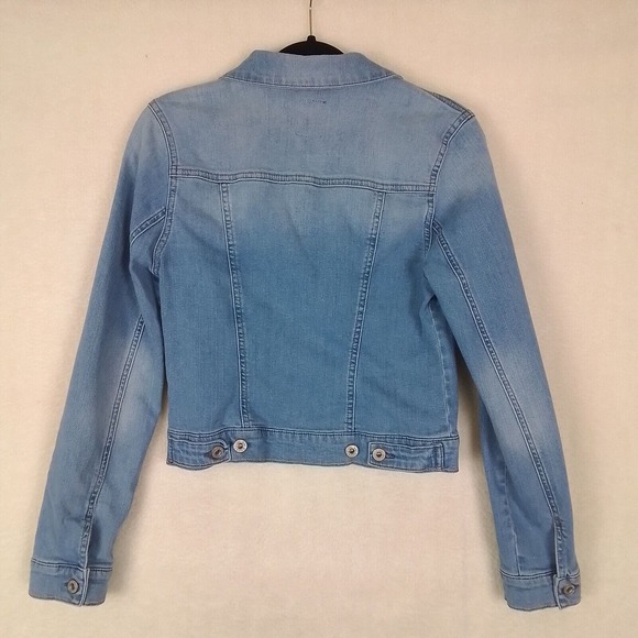 Mavi Jeans Trucker Jacket Size XSmall in Light Wash Denim - Picture 2 of 13